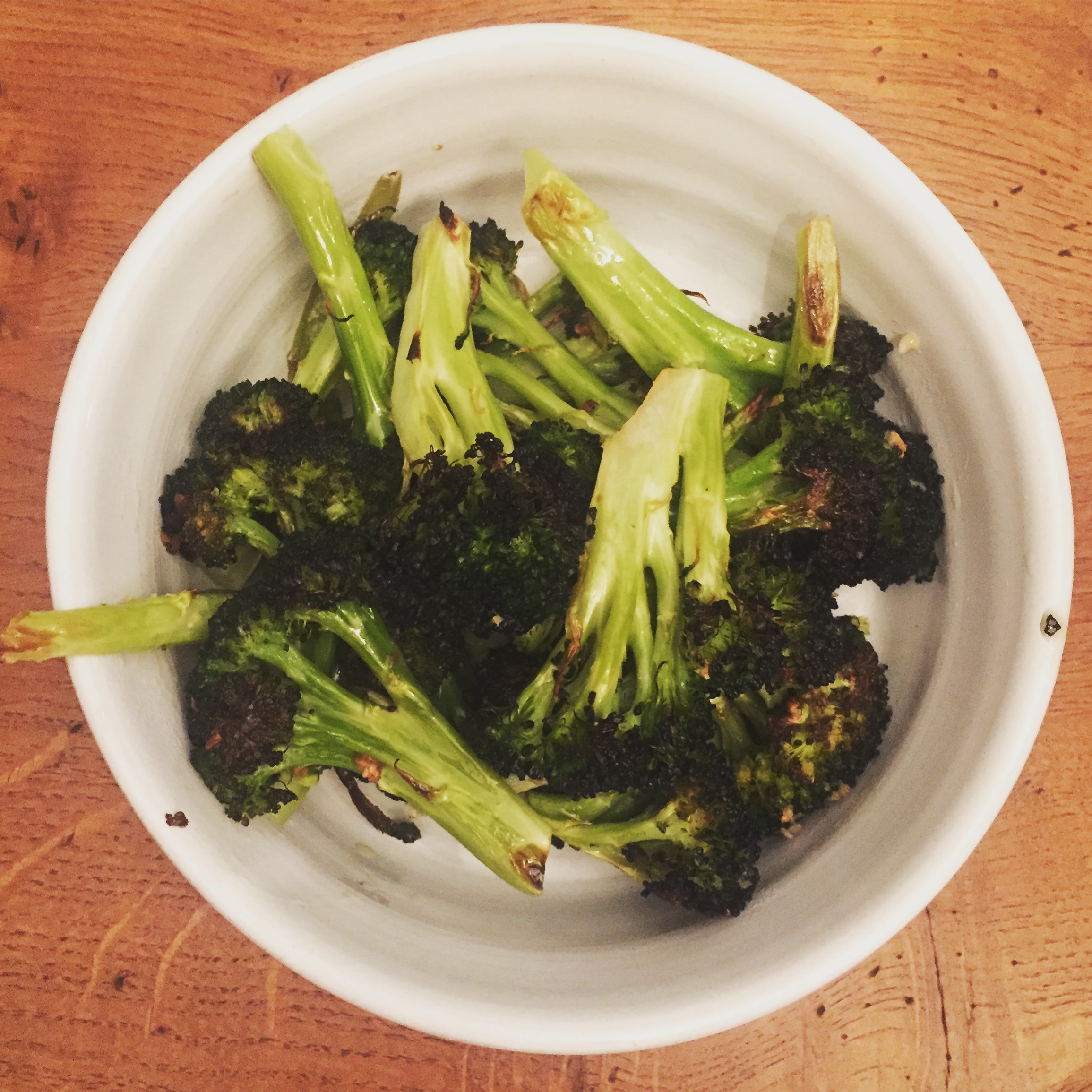 Brokuły z piekarnika