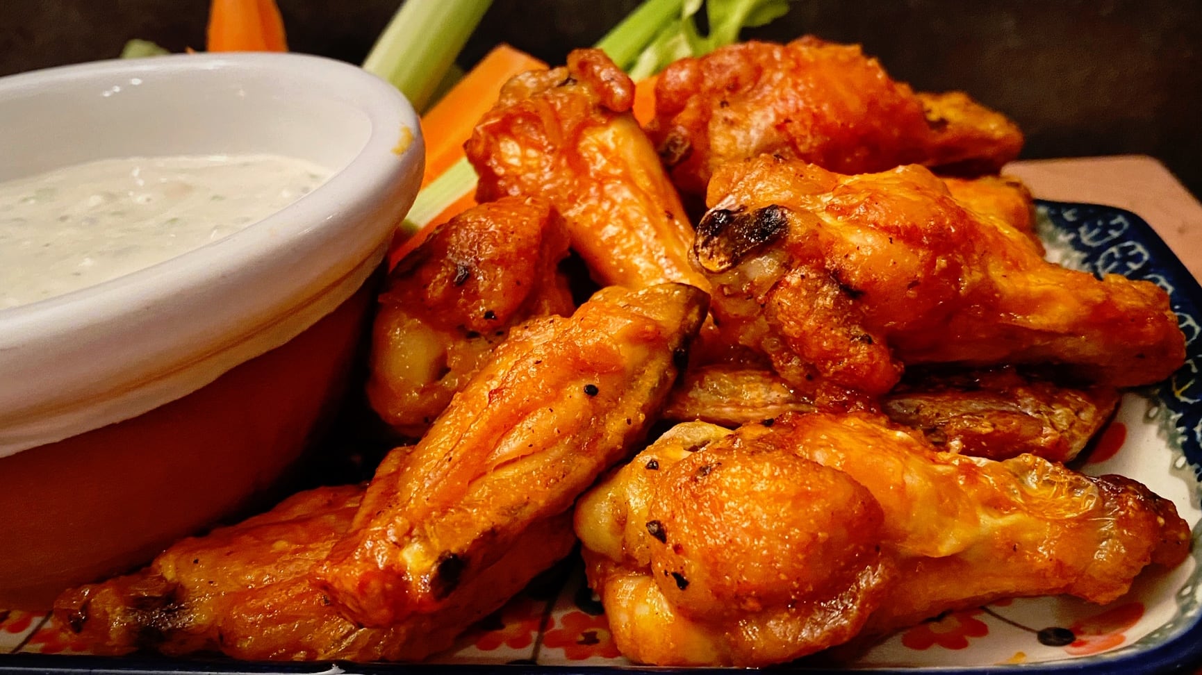 Pieczone skrzydełka i wciąż chrupiące!